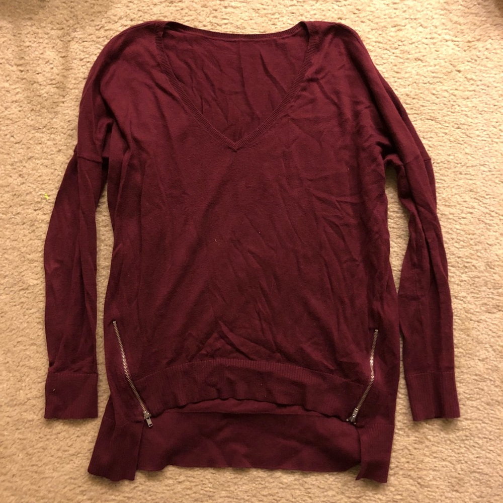Express red sweater